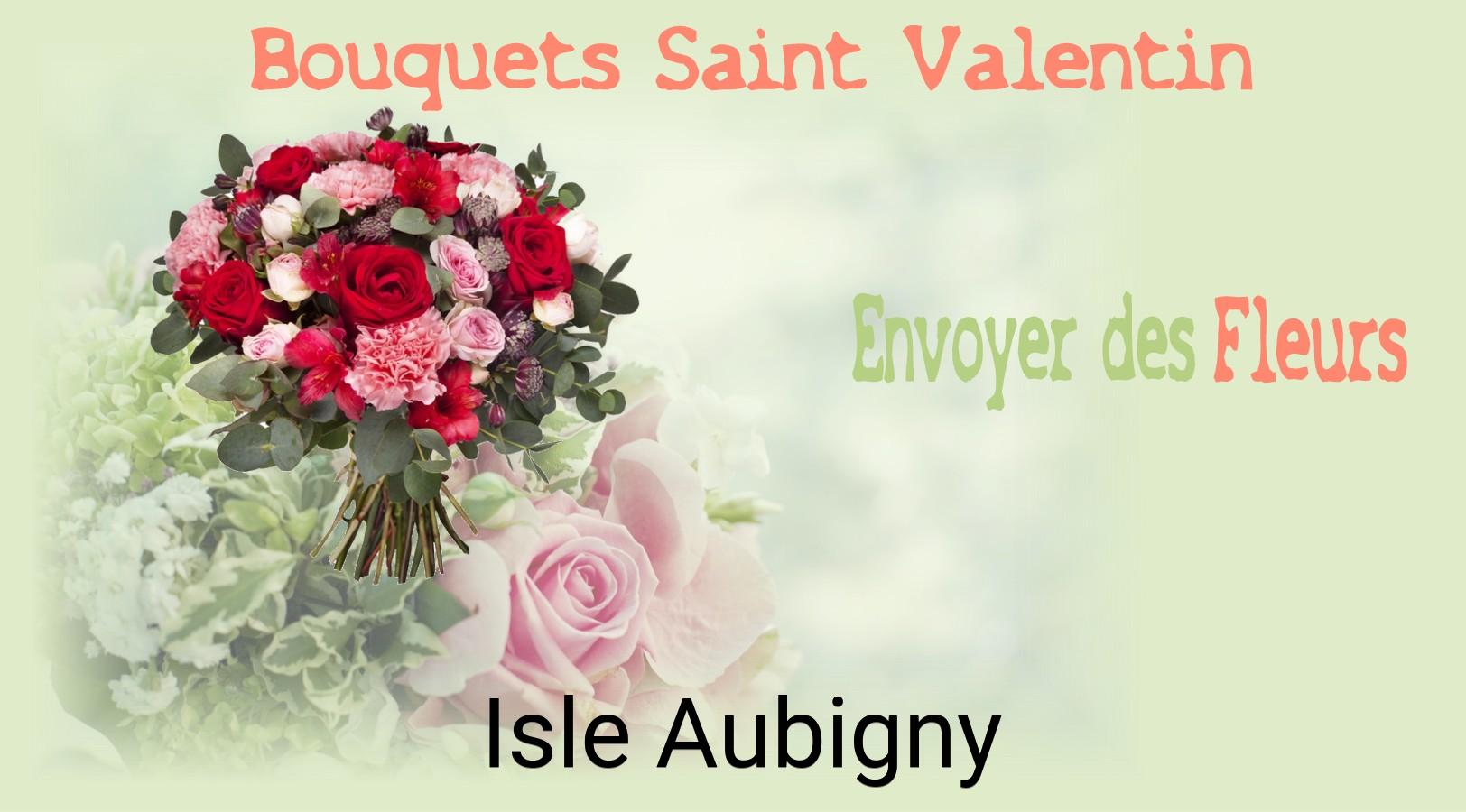 Roses de Saint-Valentin livrées à Isle-Aubigny